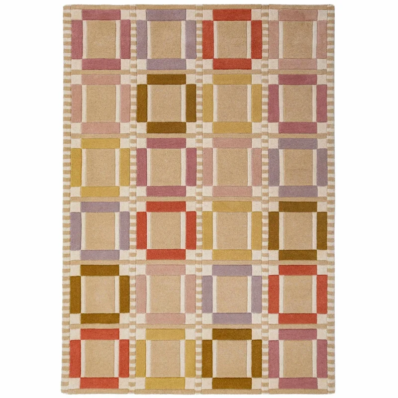 Tapis en laine QUADRO