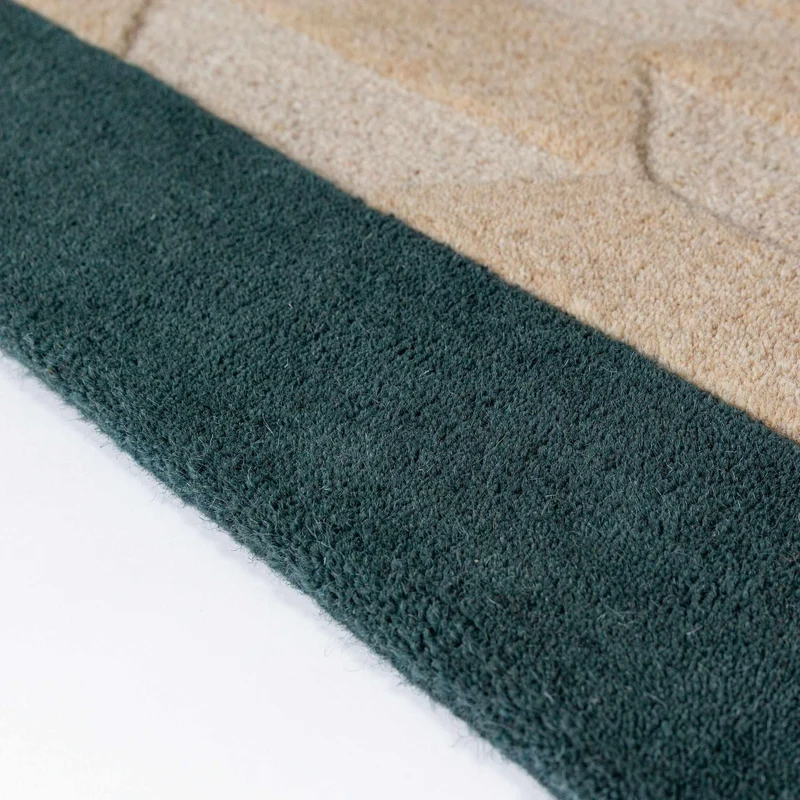Tapis en laine à bordure APEX