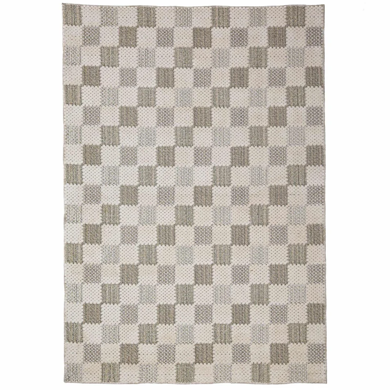 Tapis lavable MUTED CHECKERBOARD