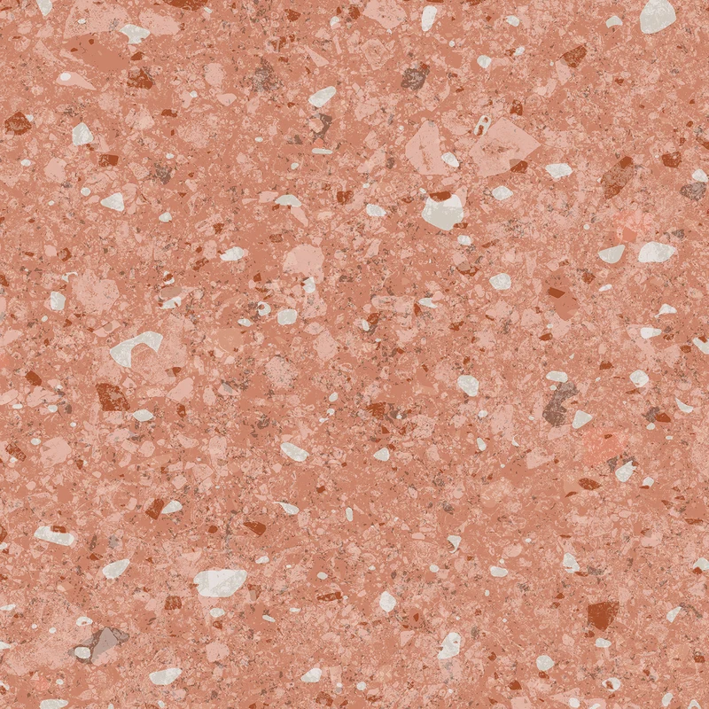 Echantillon Element 3D Terrazzo rose 37 x 20 cm