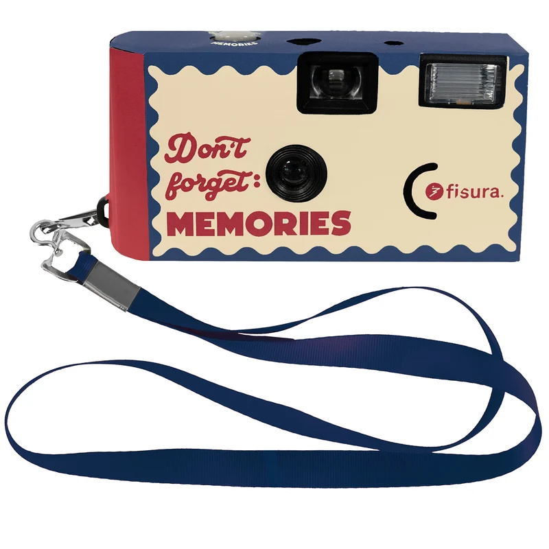 Cámara desechable “Don’t forget: memories”