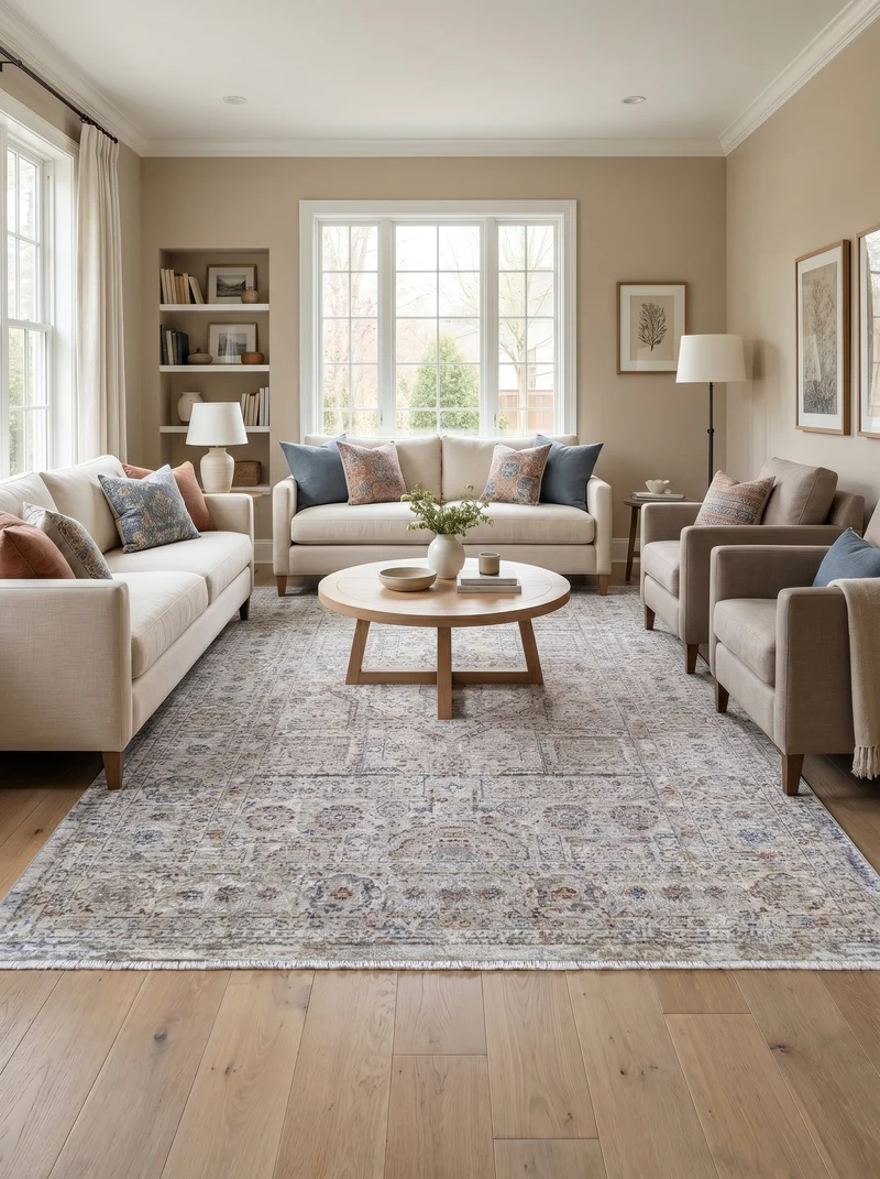 Tapis Vintage Beige - Verona N°05