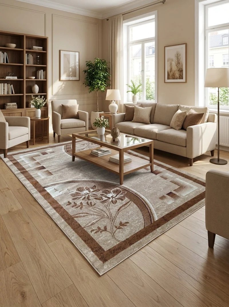 Tapis Oriental Beige - Valore