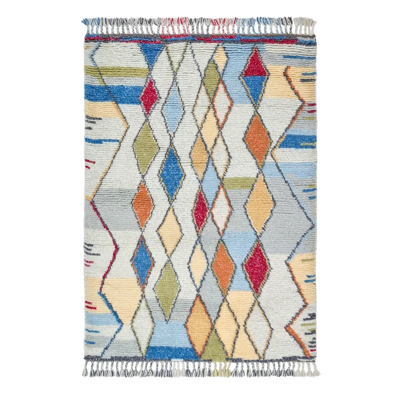 Tapis premium en laine noué à la main HARLS