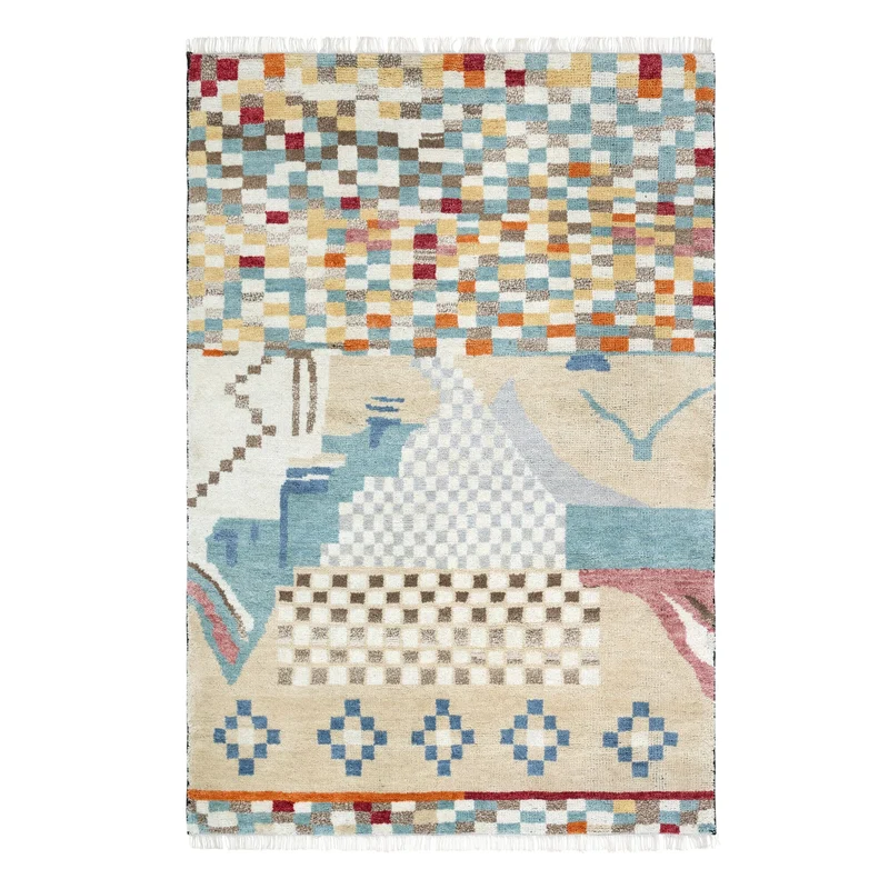 Tapis premium en laine noué à la main ULANA
