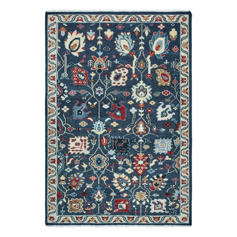 Tapis premium en laine noué à la main FRANCESCA