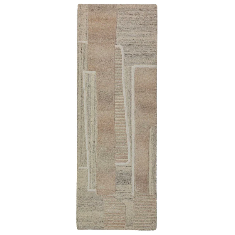 Tapis en laine de couloir LIRA
