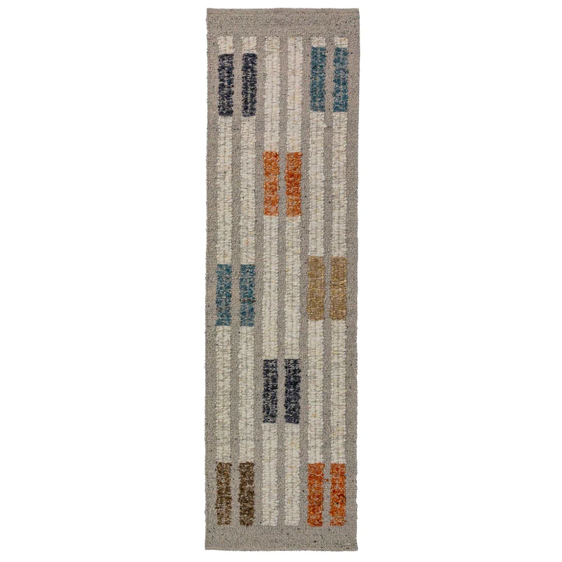 Tapis en laine de couloir ALDER