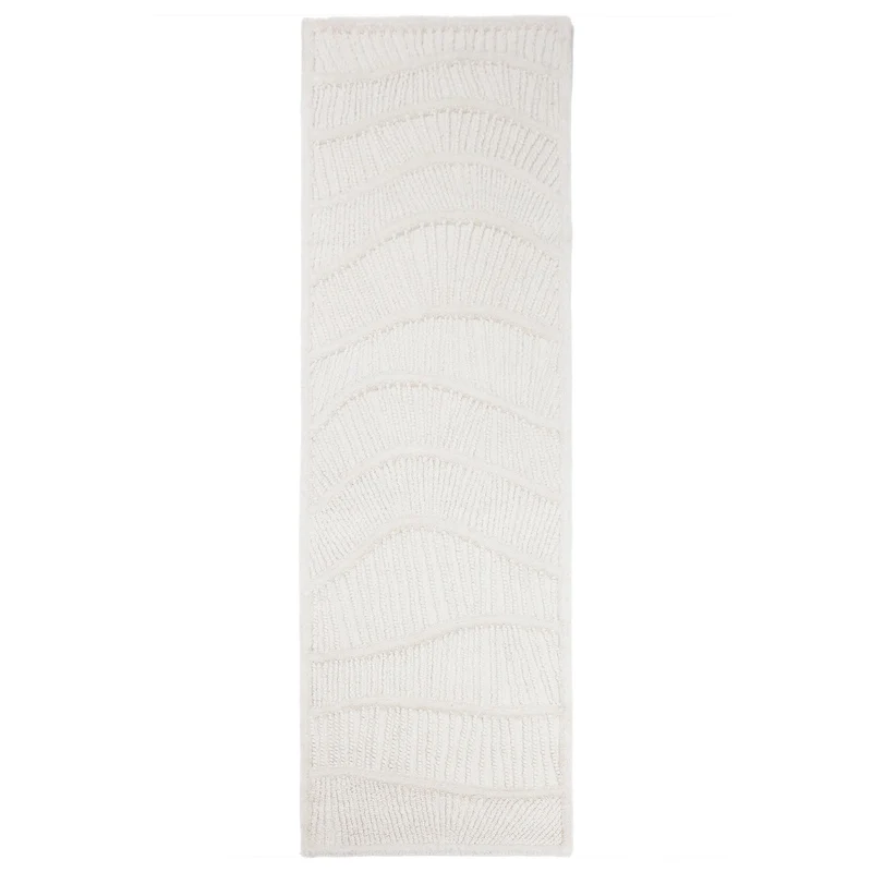 Tapis en laine de couloir VAGUES
