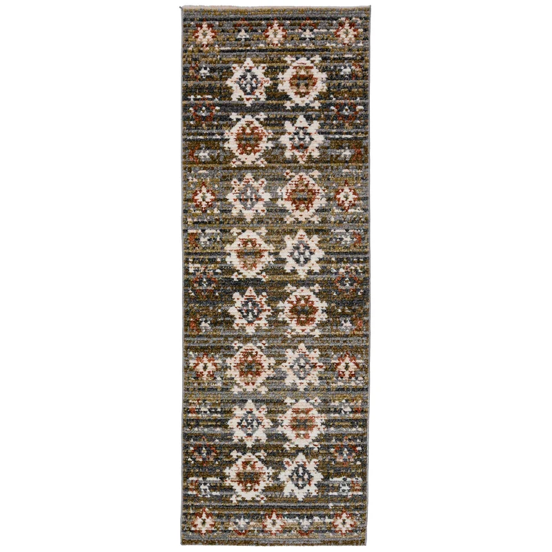 Tapis vintage de couloir GIA