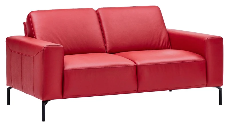NIO 2er-Sofa Leder Golf