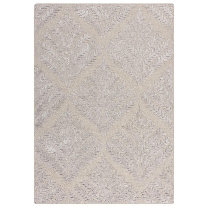 Tapis floral en laine SLOANE