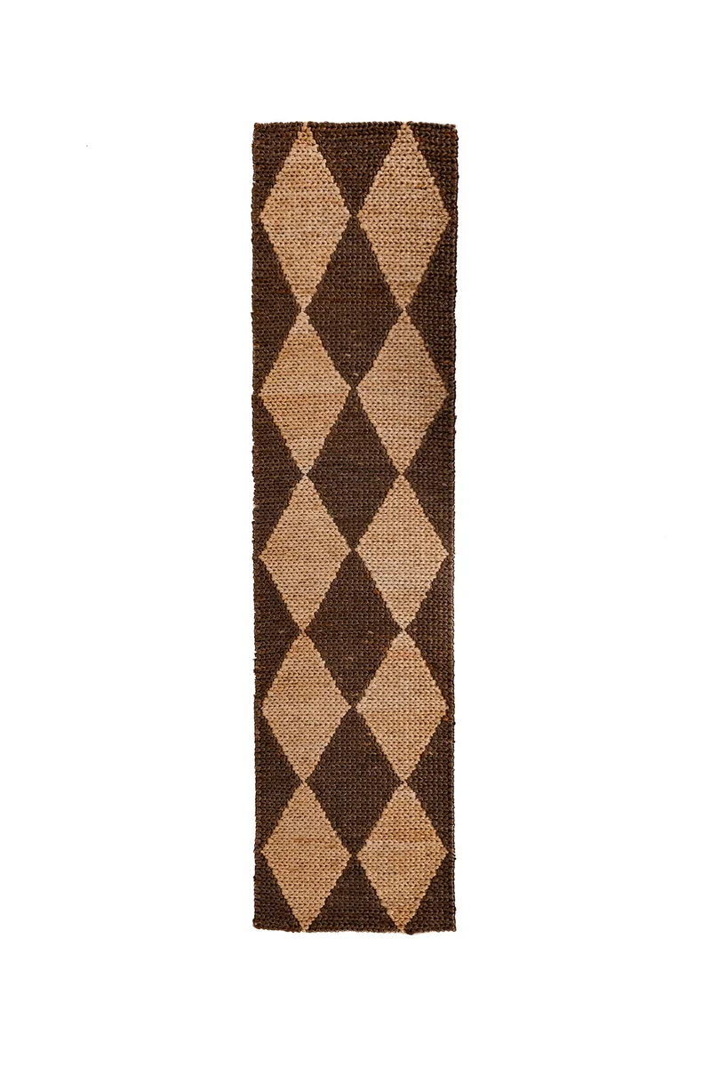 Tapis en jute de couloir EFFIE