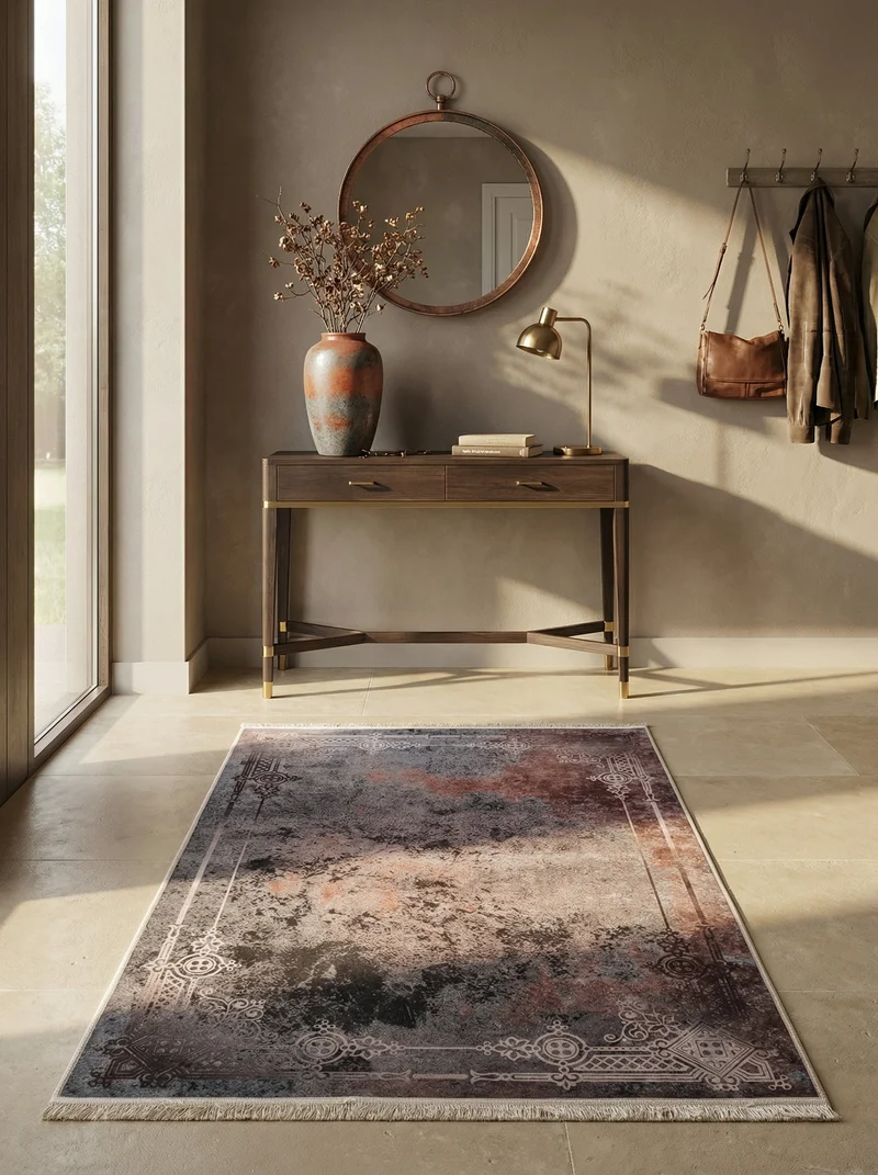 Tapis d'Entrée Vintage Bleu - Terrazzo
