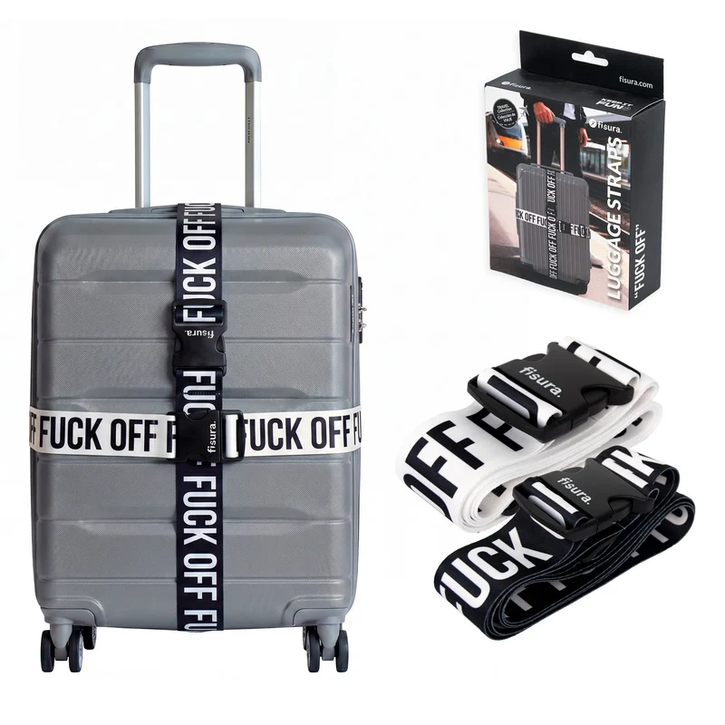 Cinta para maleta “Fuck off”