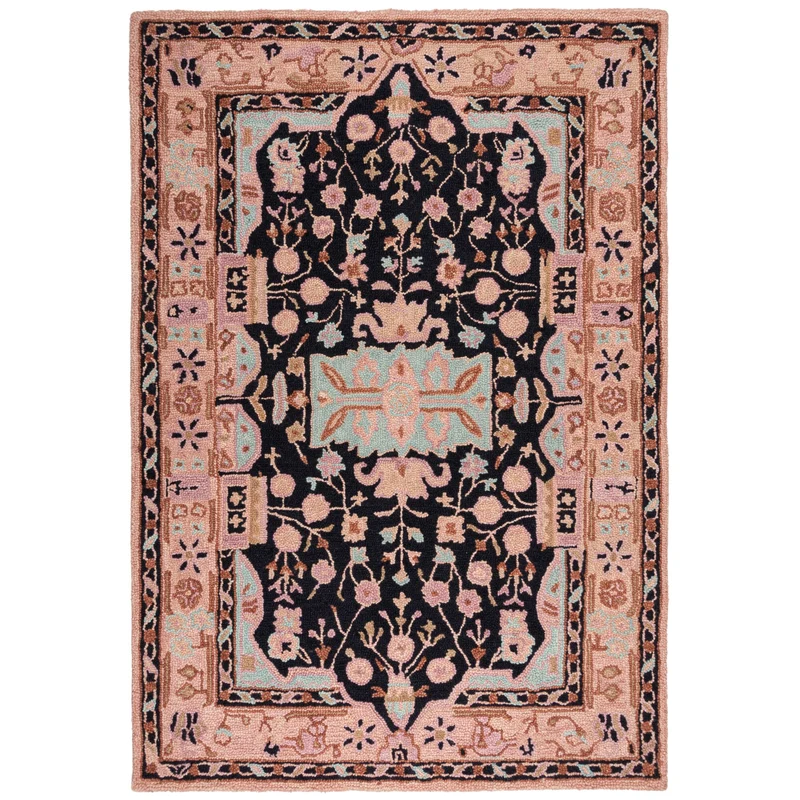 Tapis en laine traditionnel BLOSSOM