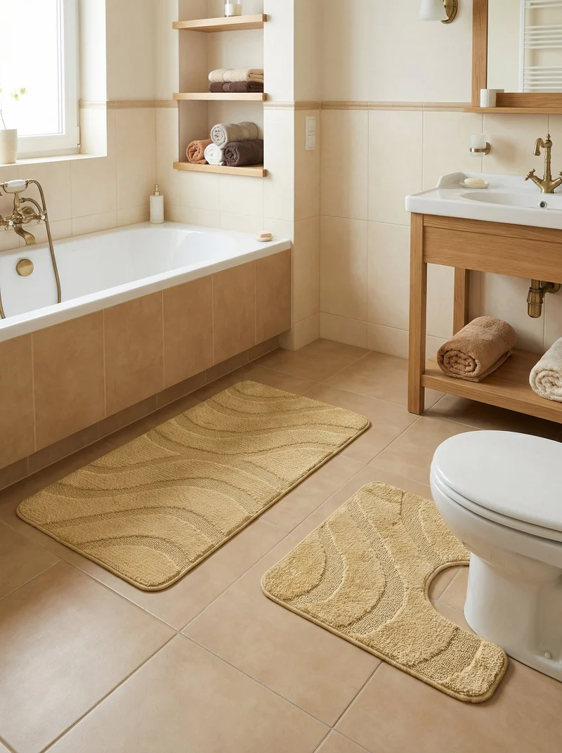 Kit Tapis de Bain Safran - Cordova N°2