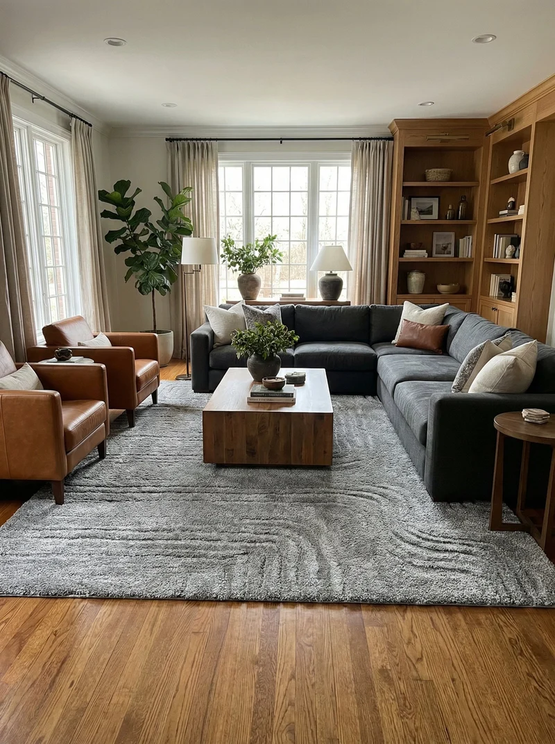 Tapis Moderne Gris - Quieto