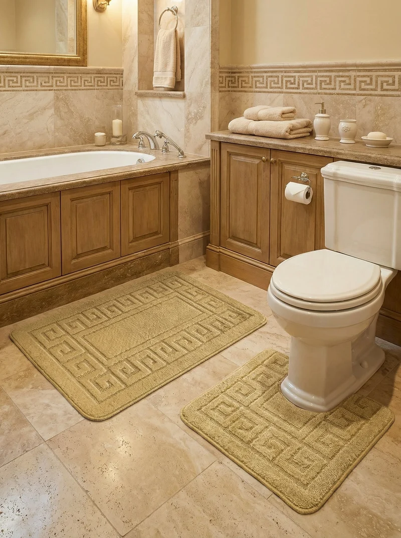Kit Tapis de Bain Safran - Cordova