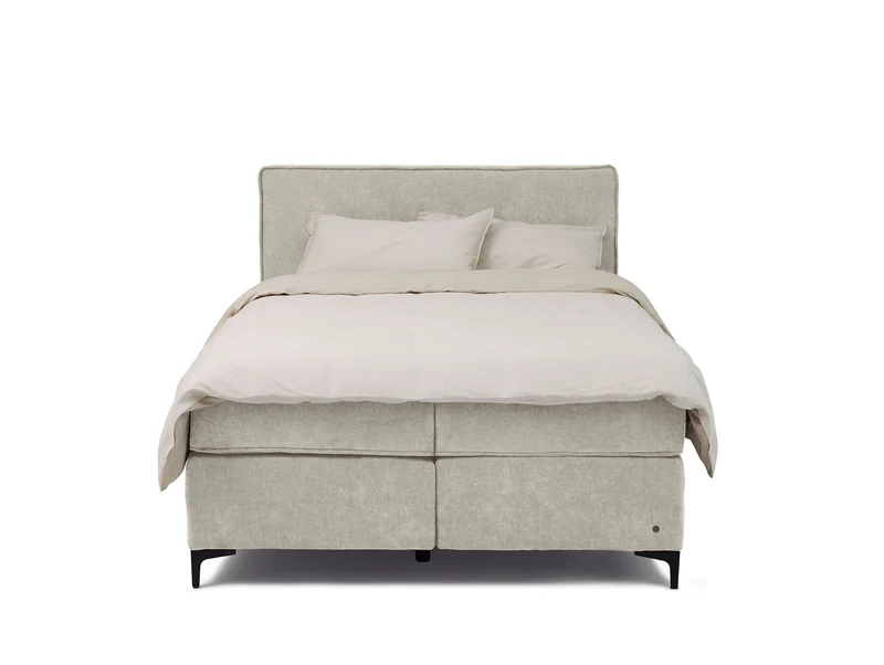TOM TAILOR MODERN BOX Boxspringbett mit Topper Chenillestoff