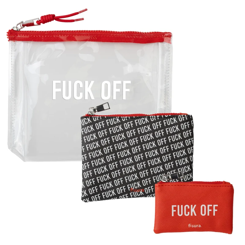 Neceser triple “Fuck off”