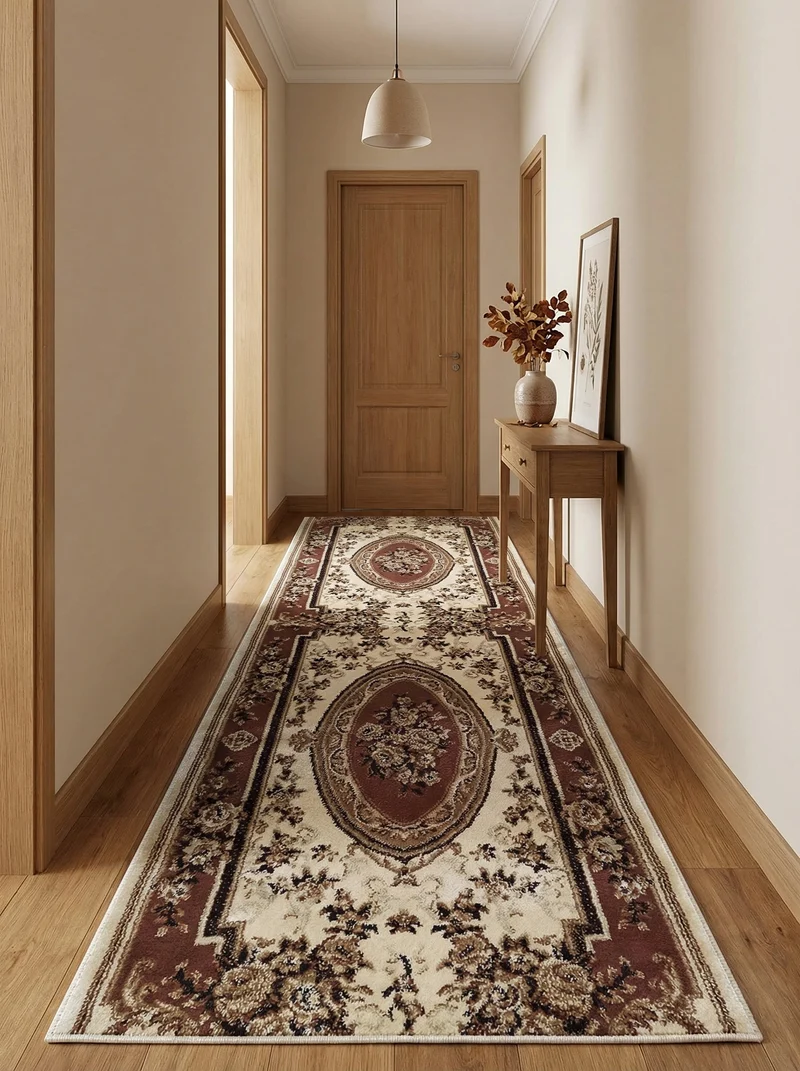 Tapis de Couloir Oriental Marron - Riviera N°04