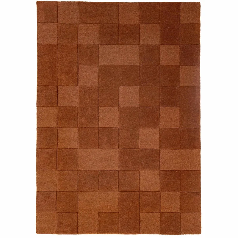 Tapis en laine moderne CHECKERBOARD
