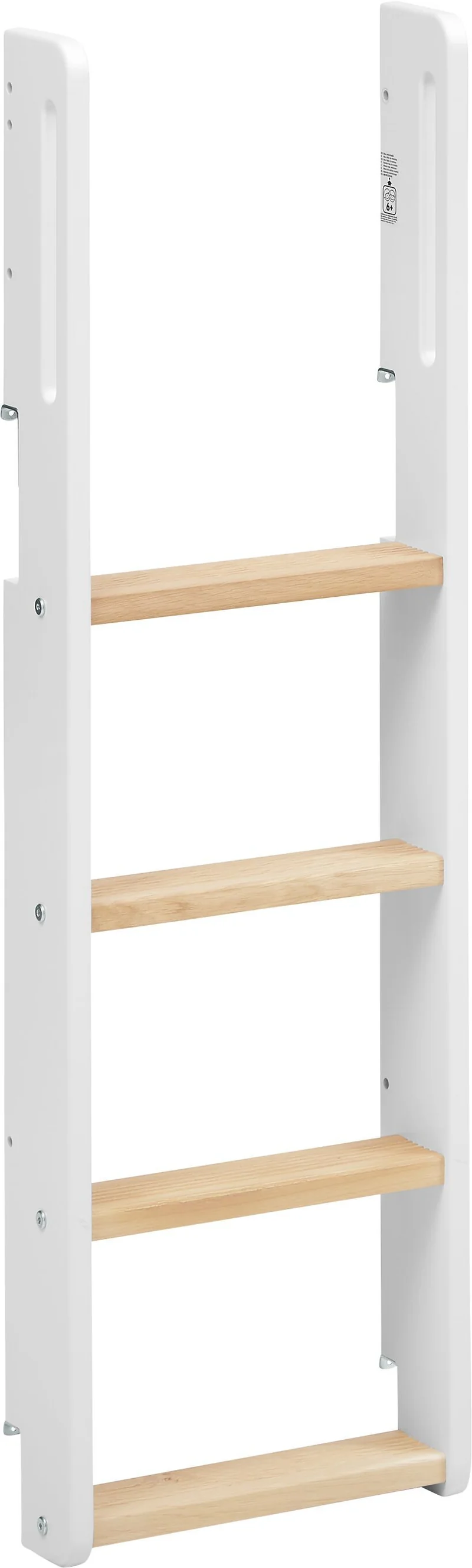 WHITE NOR Gerade Leiter Etagenbett Eiche
