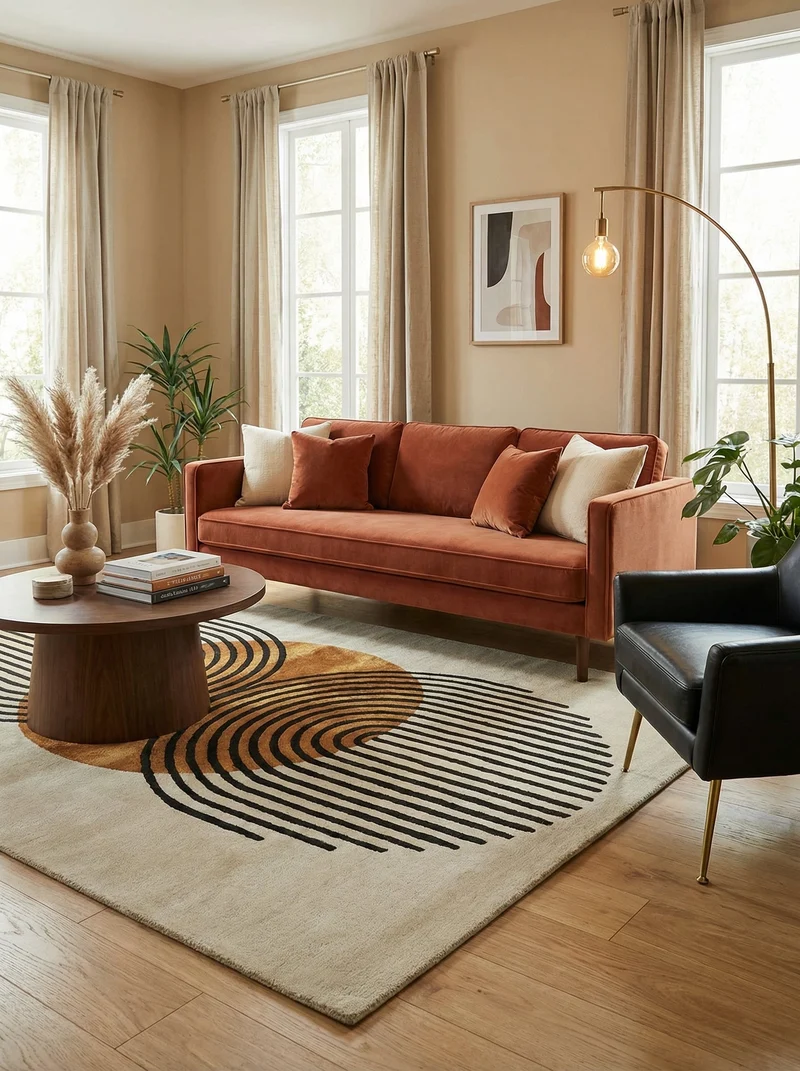 Tapis Laine & Viscose - Estella