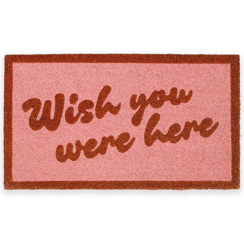 Felpudo “Wish you were here”