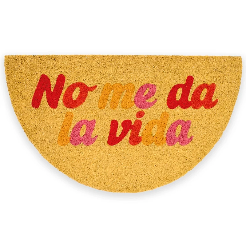 Felpudo “No me da la vida”