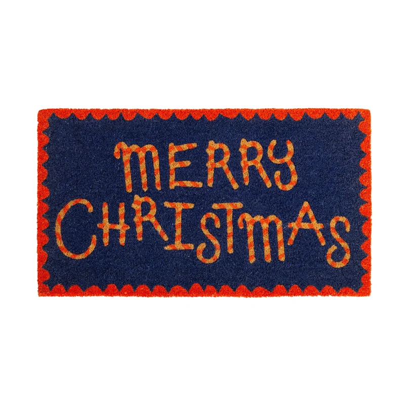 Felpudo "Merry Christmas"