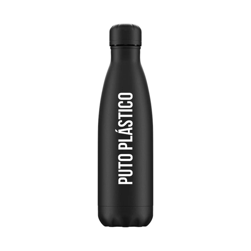 Botella termo "Puto Plástico"