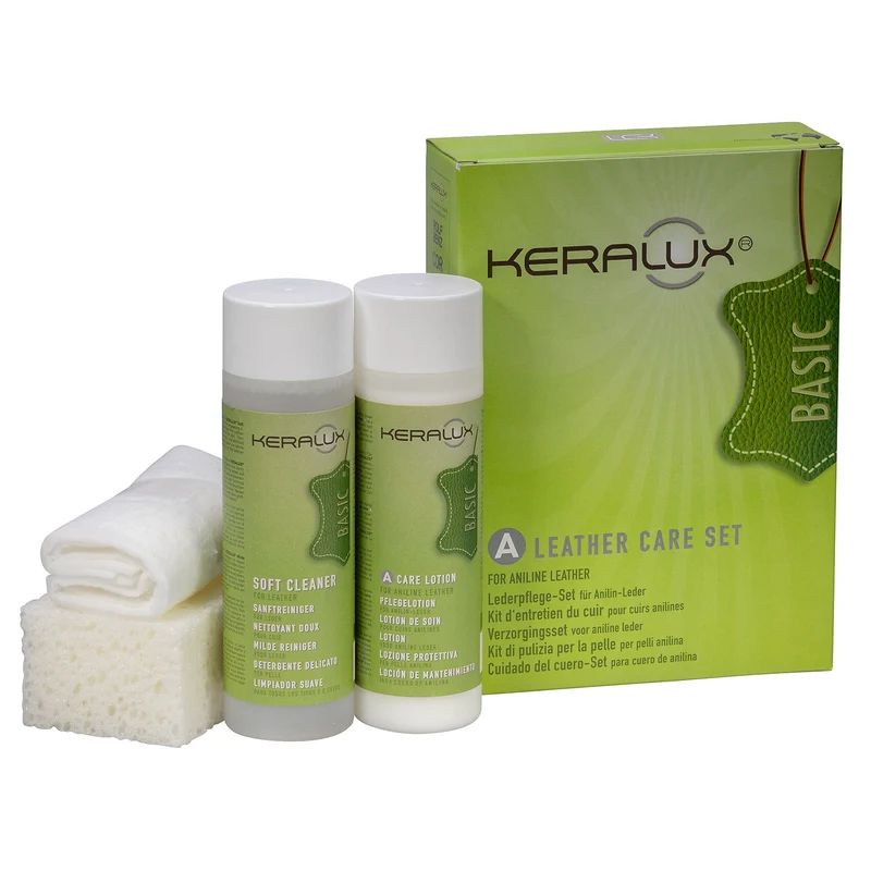 KERALUX Lederpflege-Set Rein-Anilinleder