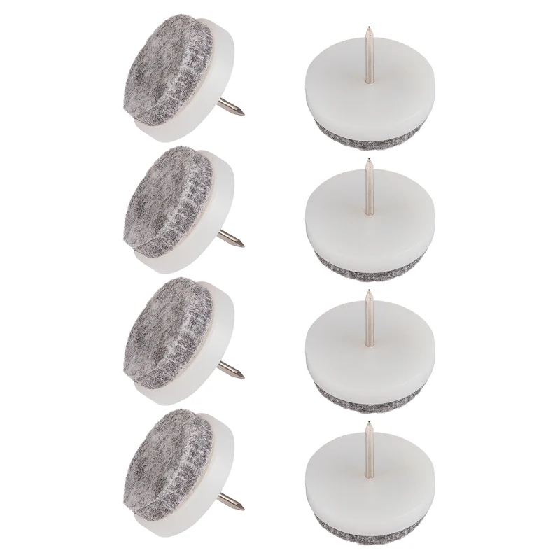 Fix-O-Moll Filzgleiter mit Stift 4 mm / Ø 24 mm 8 x Filzgleiter