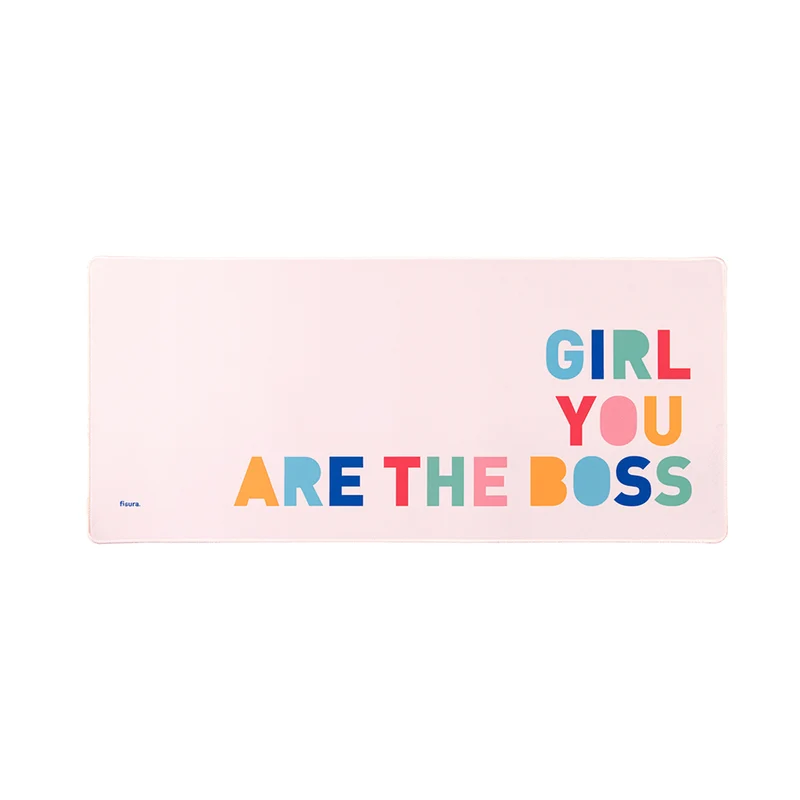 Alfombrilla ratón XXL “Girl you are the boss”
