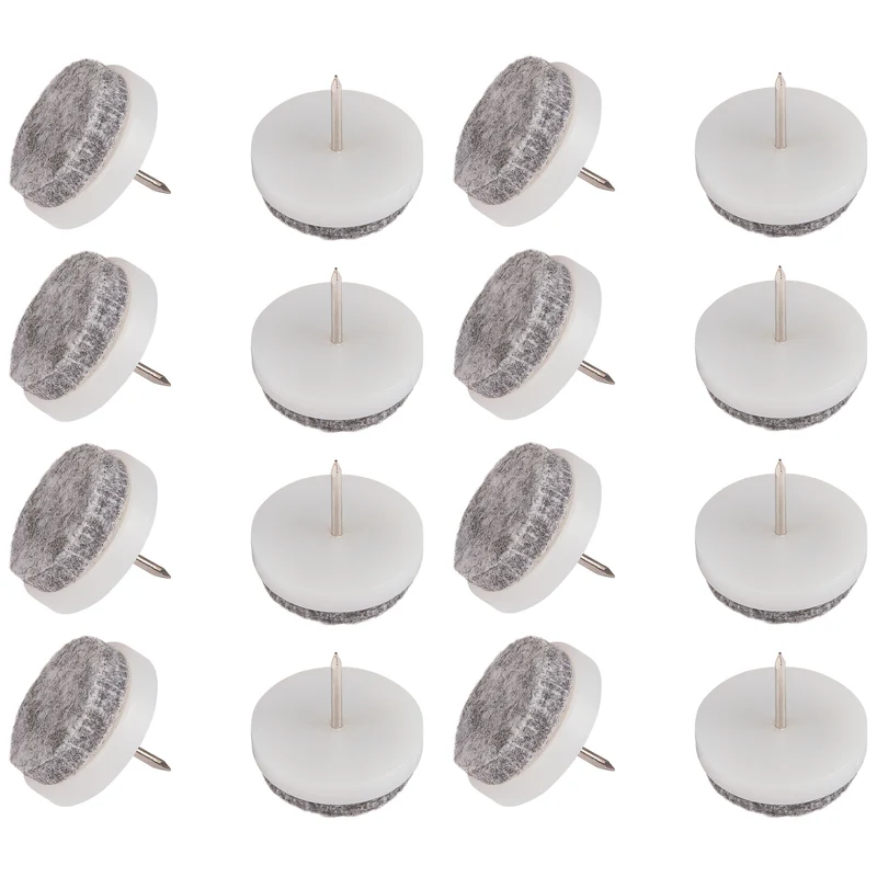 Fix-O-Moll Filzgleiter mit Stift 4 mm / Ø 24 mm 16 x Filzgleiter