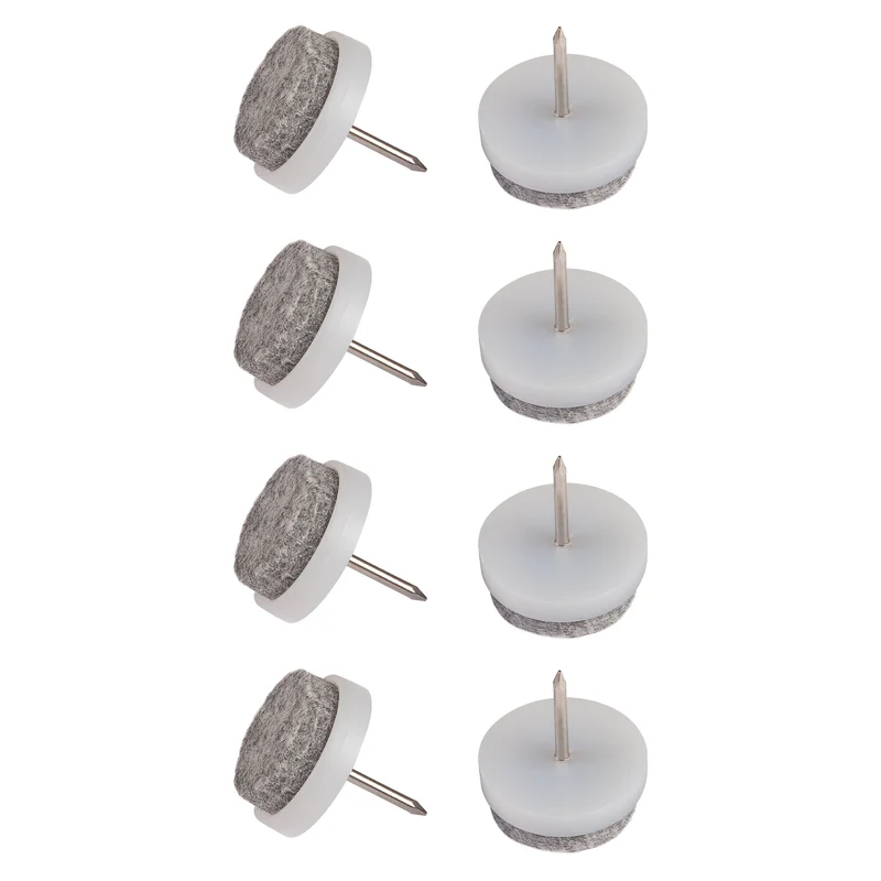 Fix-O-Moll Filzgleiter mit Stift 4 mm / Ø 20 mm 8 x Filzgleiter