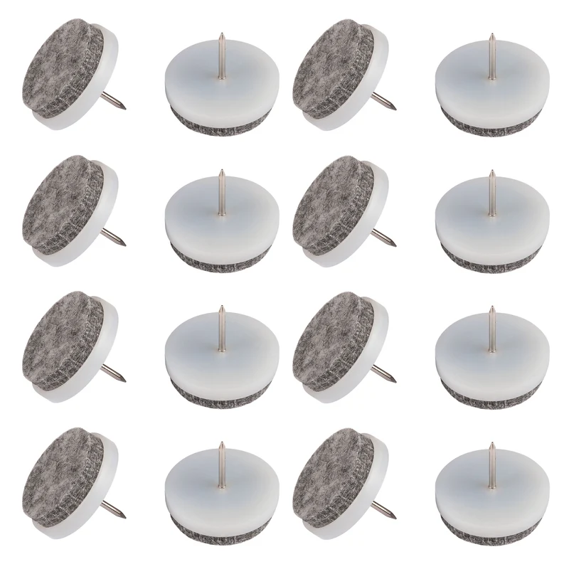 Fix-O-Moll Filzgleiter mit Stift 4 mm / Ø 28 mm 16 x Filzgleiter