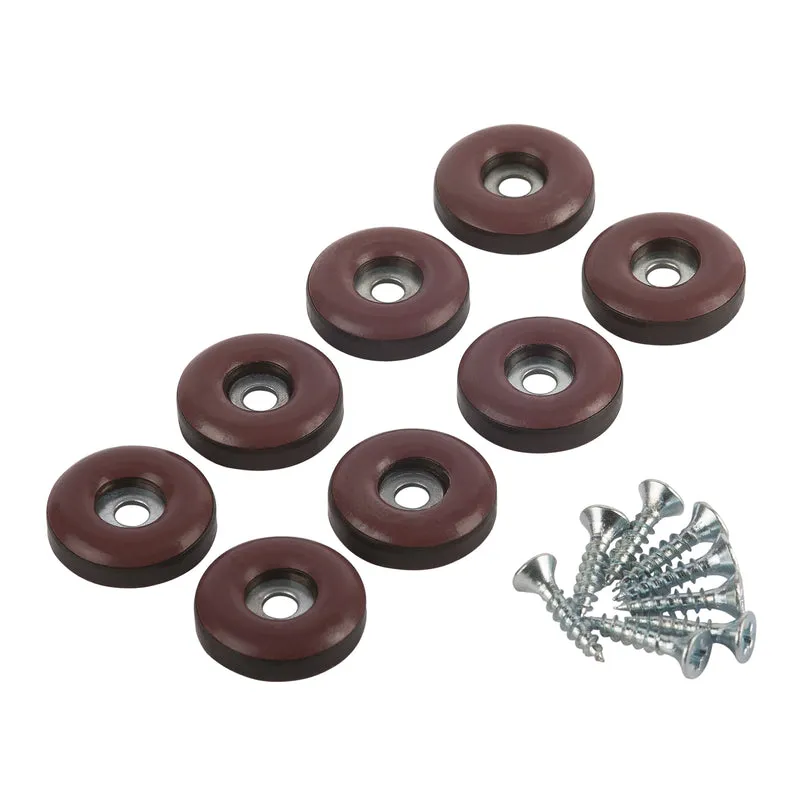 Fix-O-Moll Universalgleiter mit Schraube 5 mm / Ø 22 mm 8 x Universalgleiter