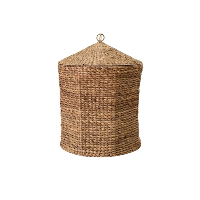 Water Hyacinth Basket | Ø50x50cm