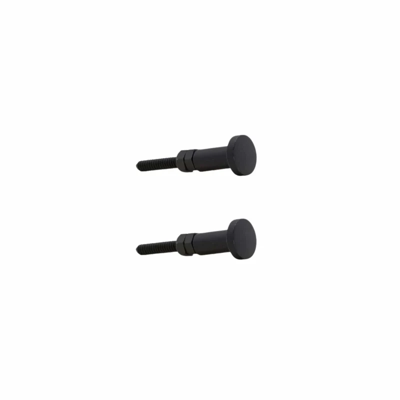 Brass Knob | Set of 2 | Black 4.5x1.5cm