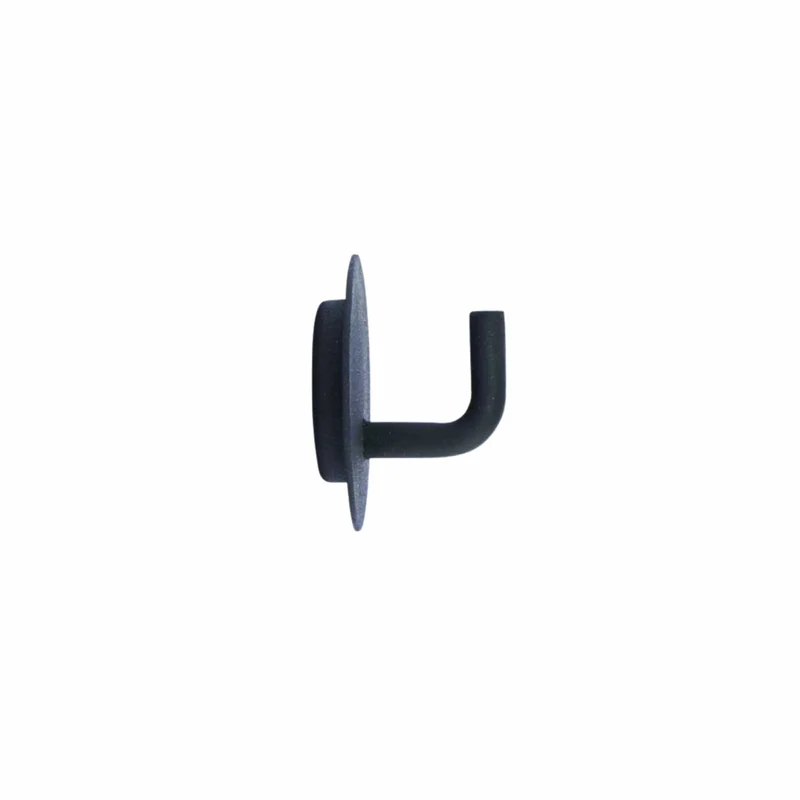 Aluminium Hook | Black 3x4cm