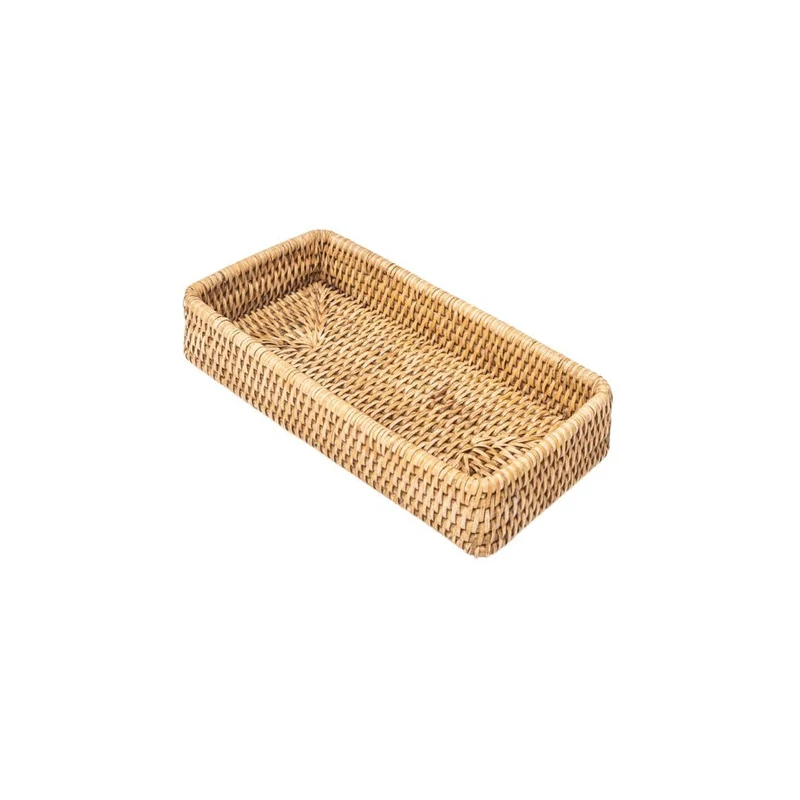 Organic Rattan Storage Box | 25cm