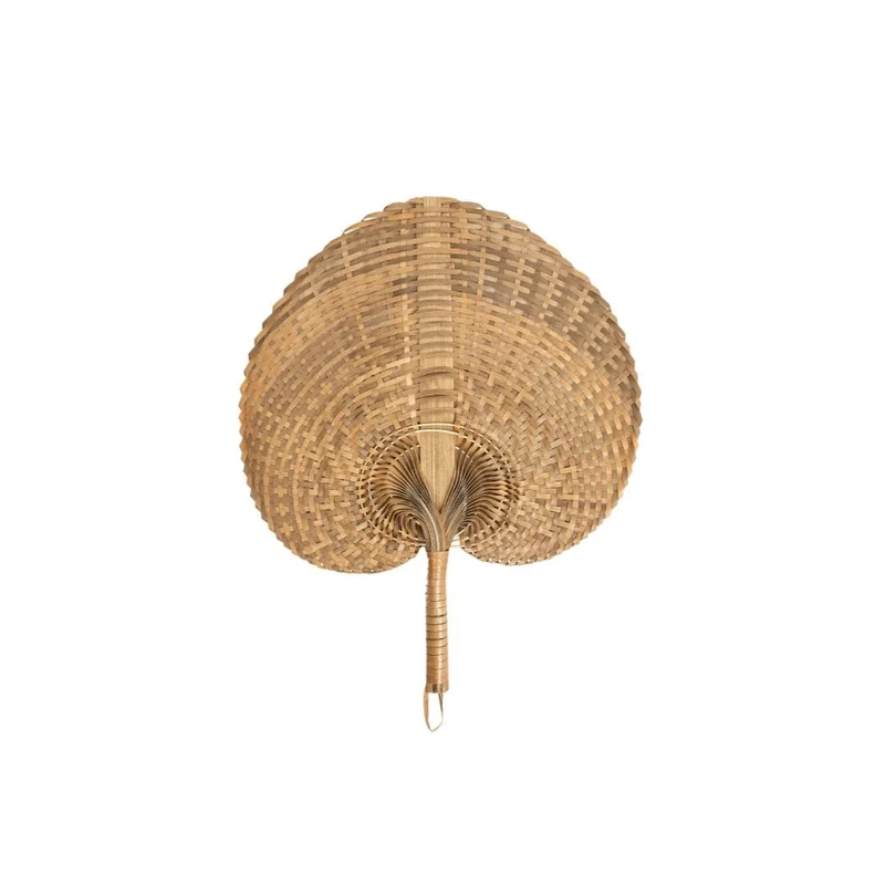 Pai Hand Fan | Brown Finish