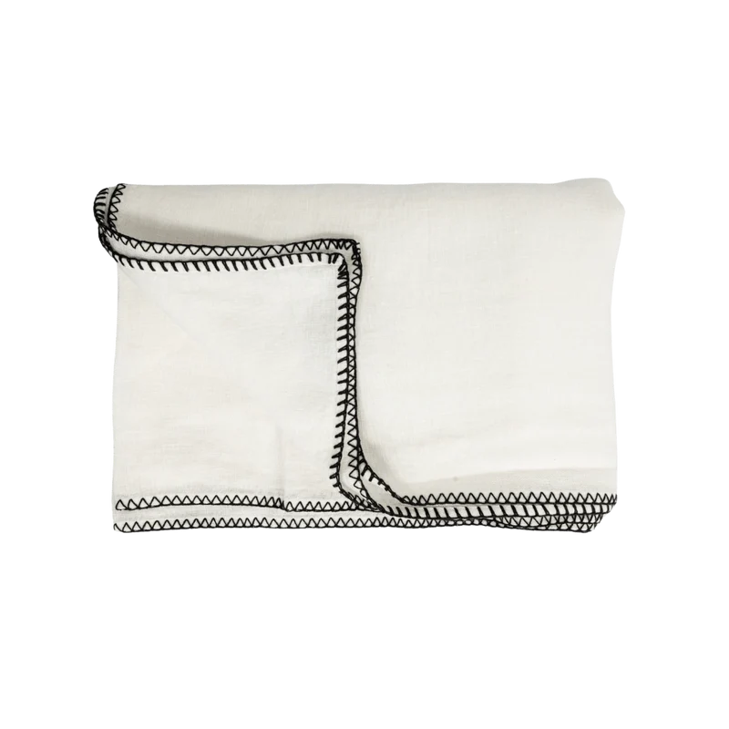Linen Tablecloth | White 160x350cm