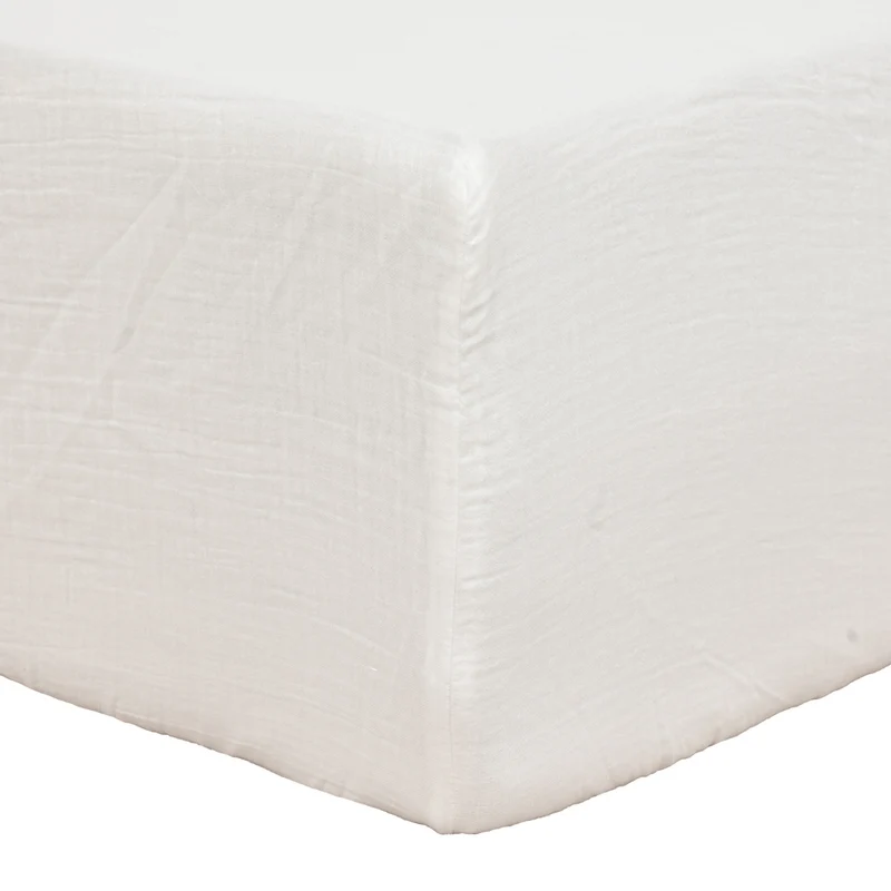 Haven Fitted Sheet | White