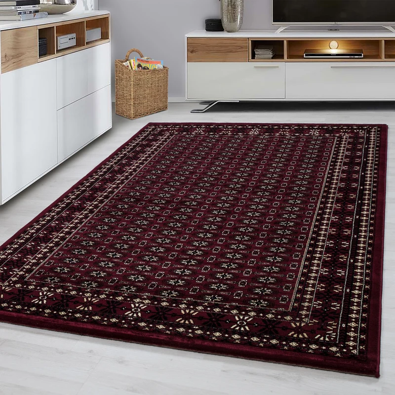 MARRAKESH - Tapis classique à motif rouge - MAR0351ROU