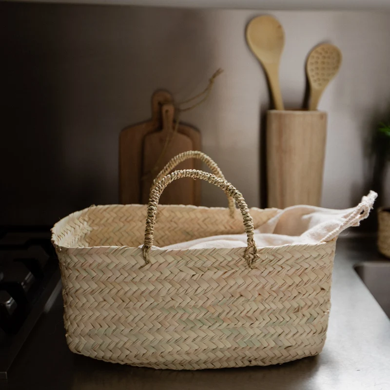 Panier de rangement tressé CAGETTE