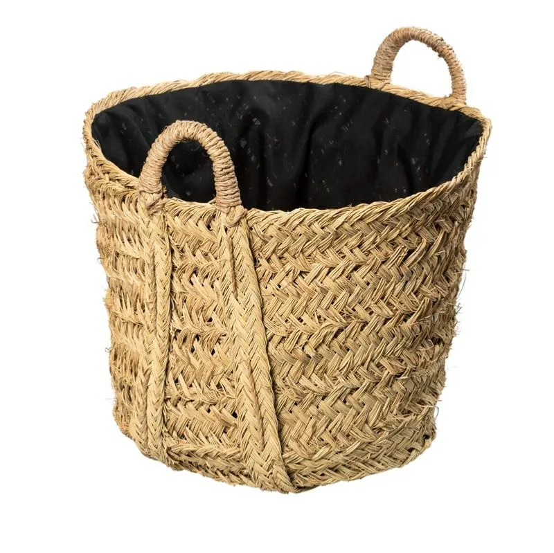 Panier à linge XXL avec doublure noire - Grande capacité 50cm